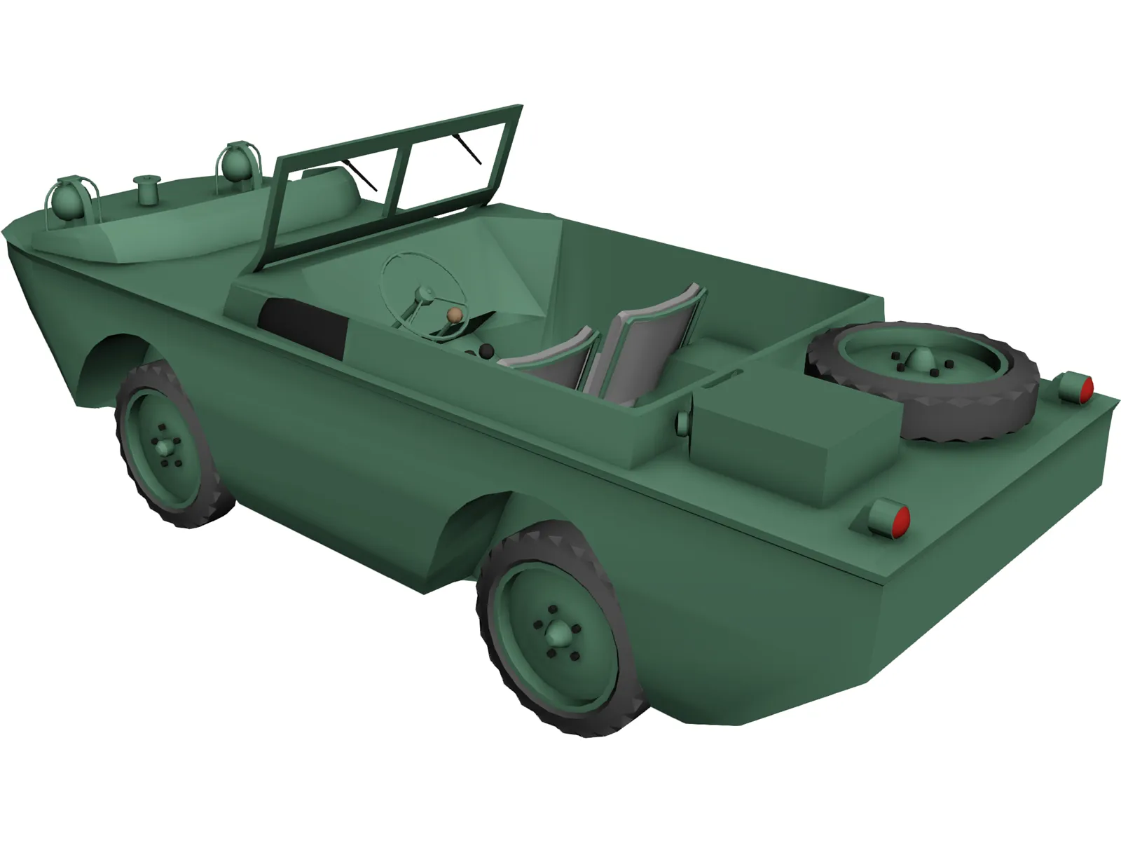 Ford GPA 3D Model main preview