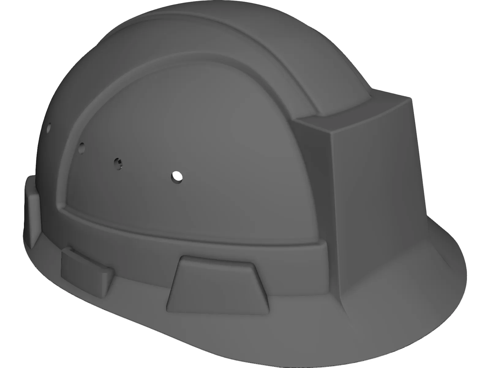 Helmet 3D Model main preview