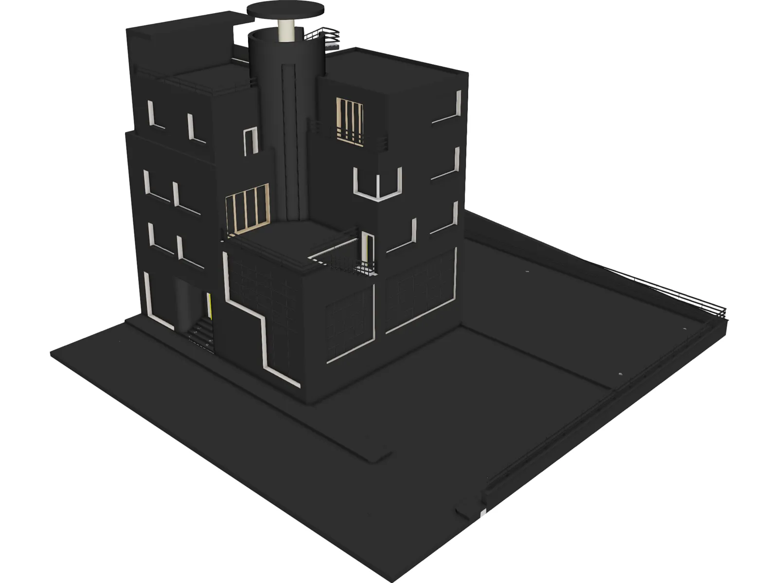 Maison Martel - Paris, France 3D Model main preview