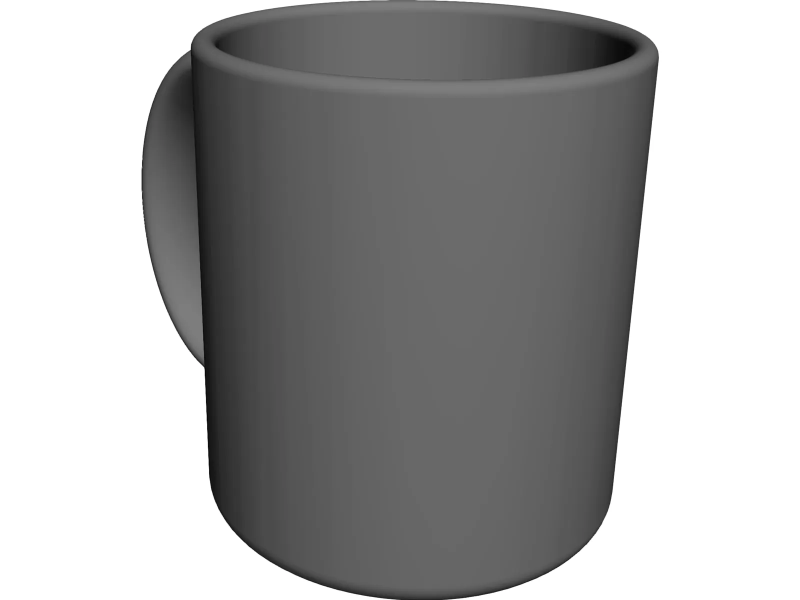 Cup 3D Model main preview