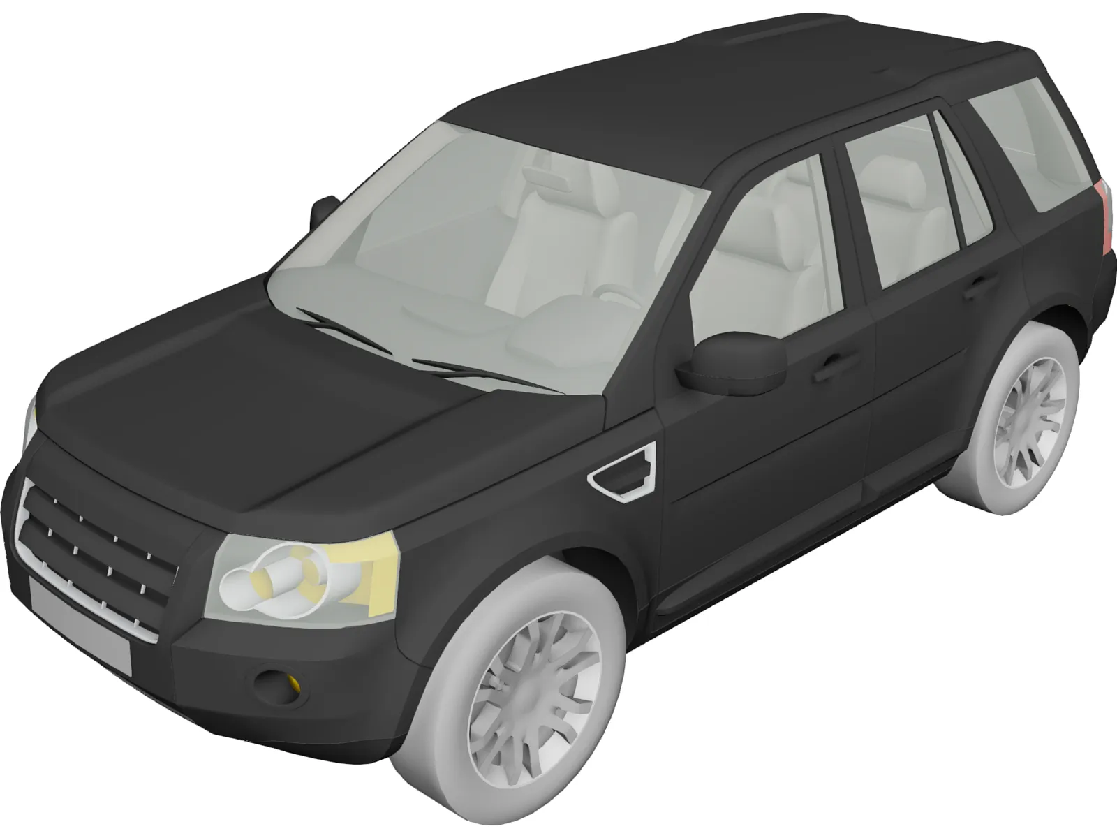 Land Rover Freelander 3D Model main preview