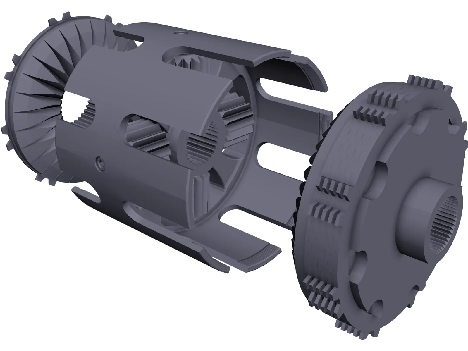 Self-Locking Differential 3D Model main preview