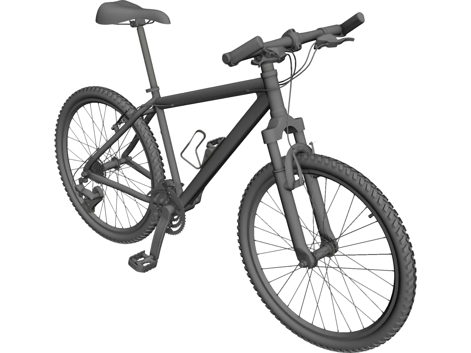 Banshee Bike 3D Model main preview