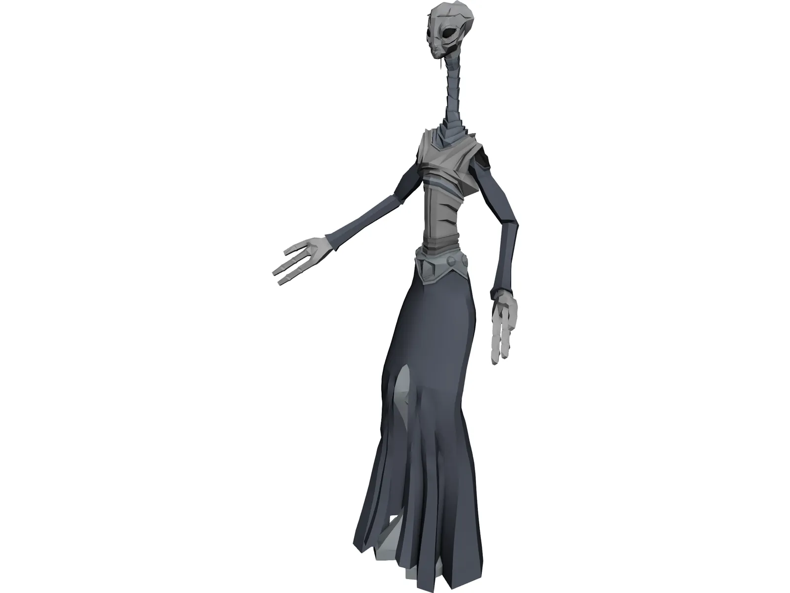 Star Wars Kaminoan 3D Model main preview