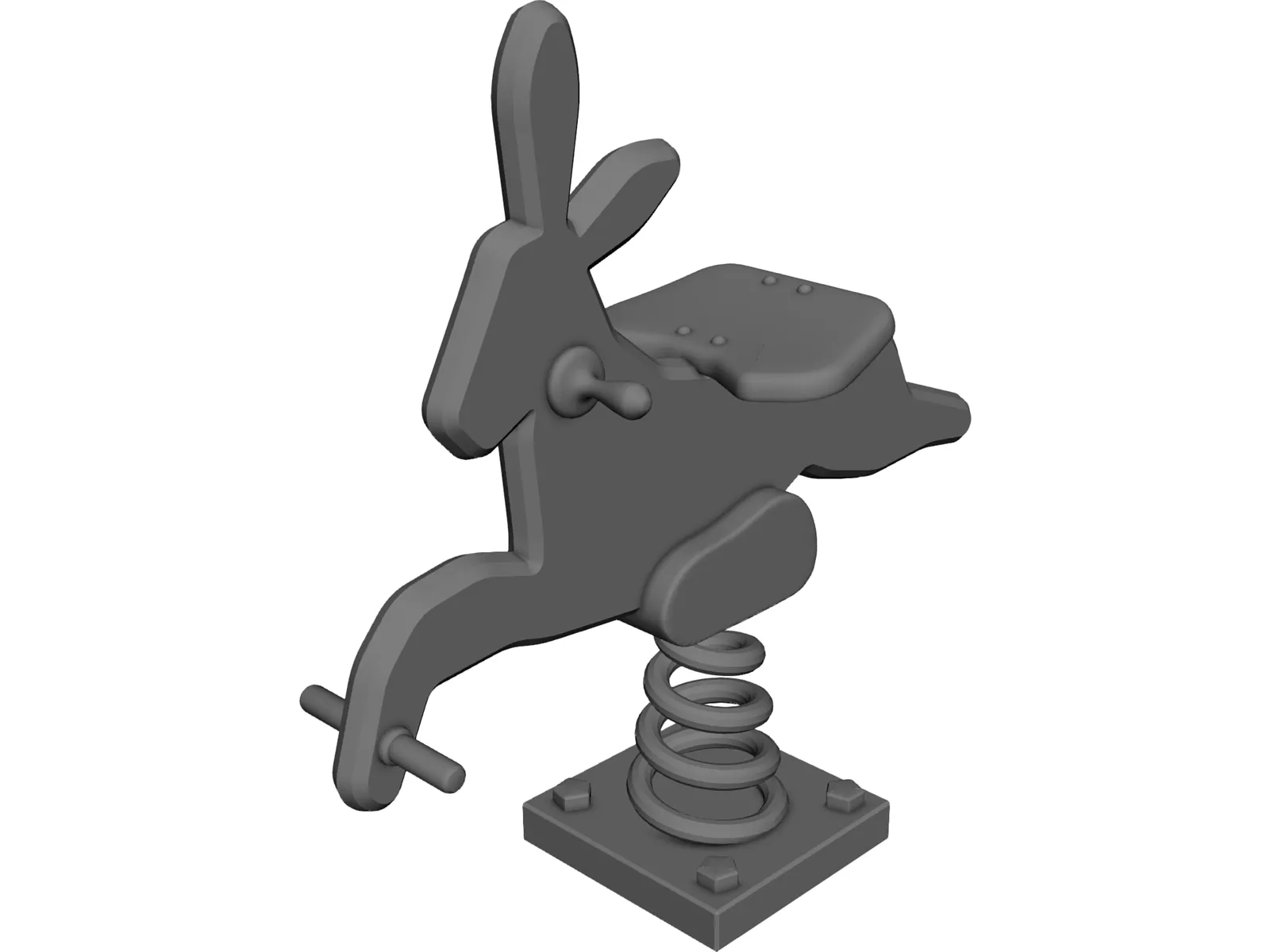 Bunny Ride 3D Model main preview