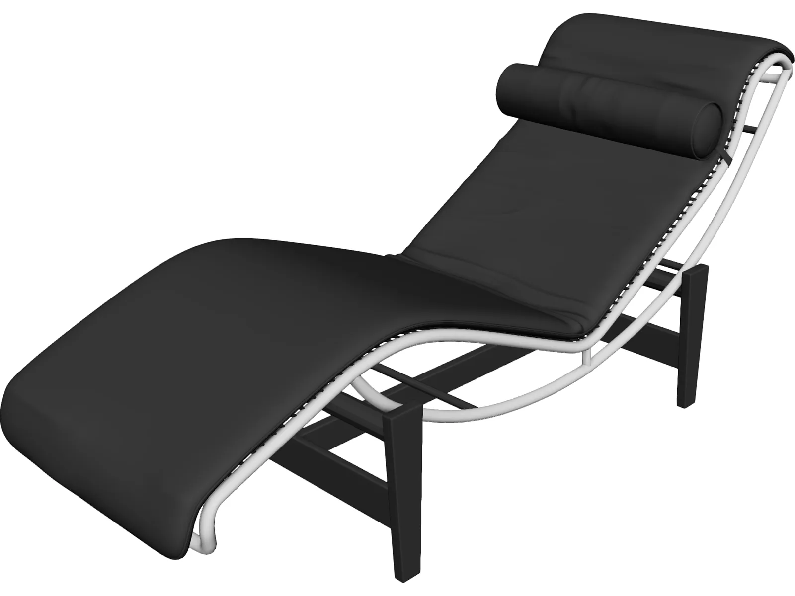 Le Corbusier LC4 3D Model main preview