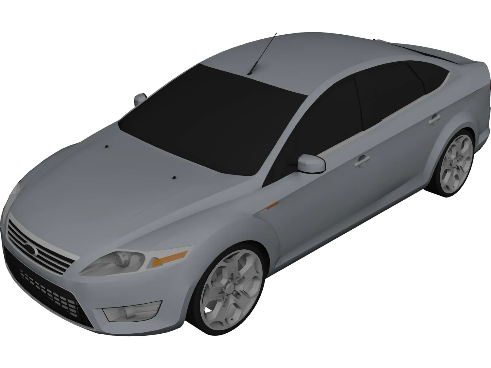 Ford Mondeo MK IV (2007) 3D Model main preview