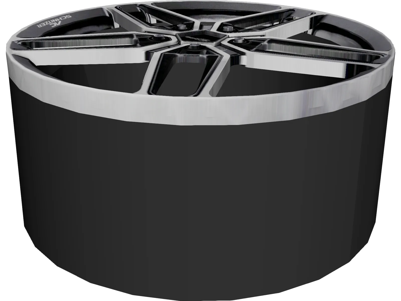 AC Schnitzer Rim 3D Model main preview