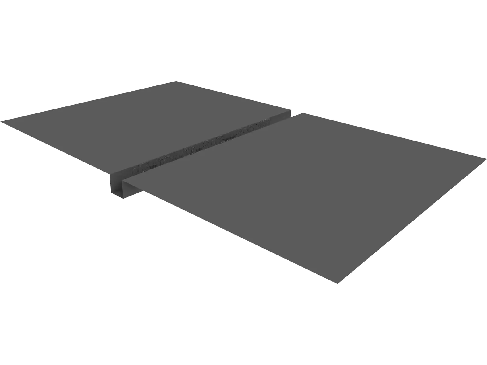 Star Wars Death Star Trench 3D Model main preview