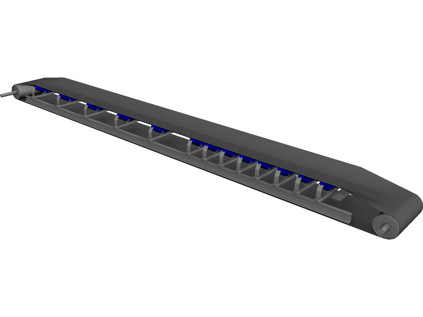 Conveyor Belt 3D Model main preview