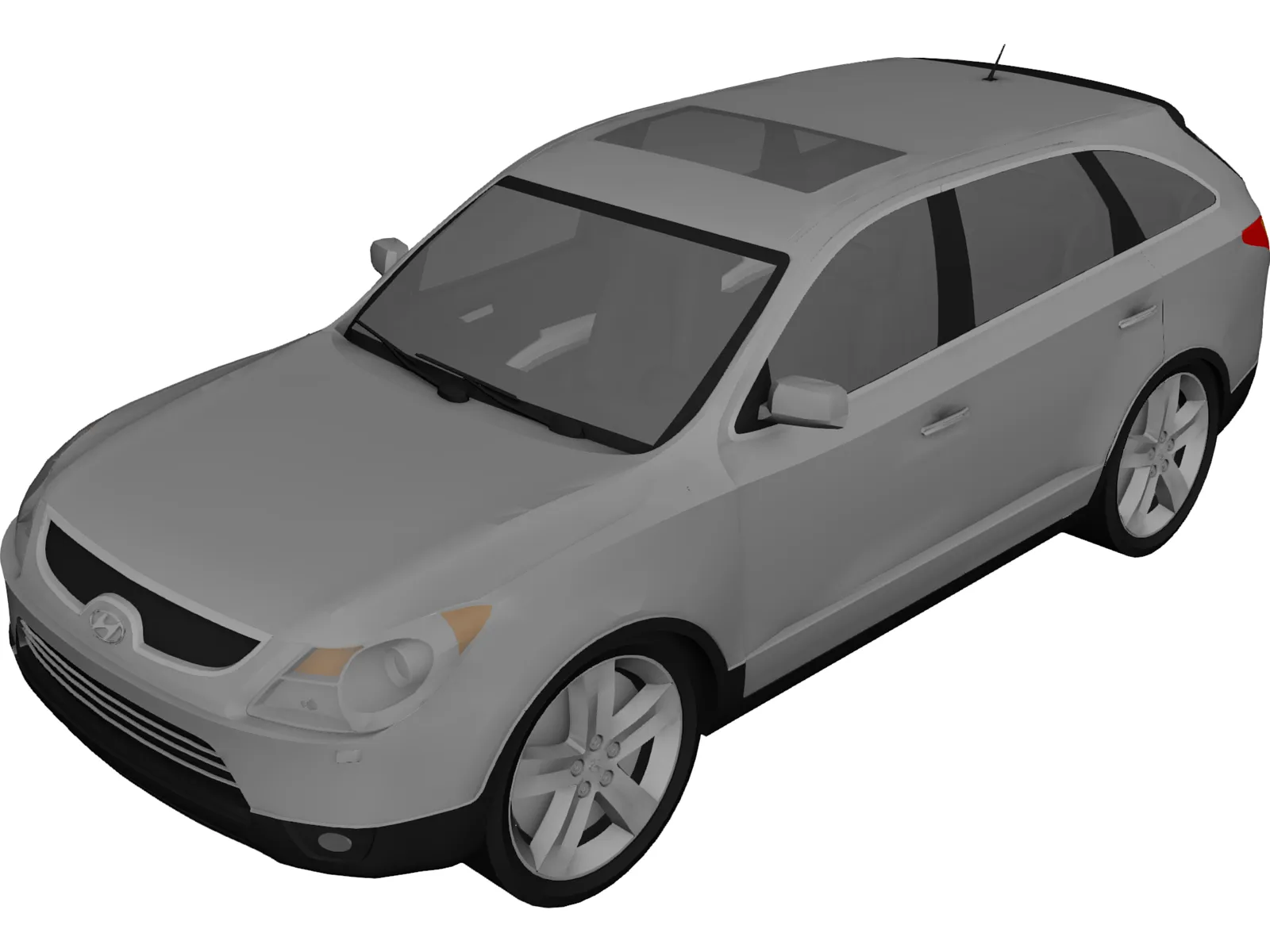 Hyundai Veracruz (2008) 3D Model main preview