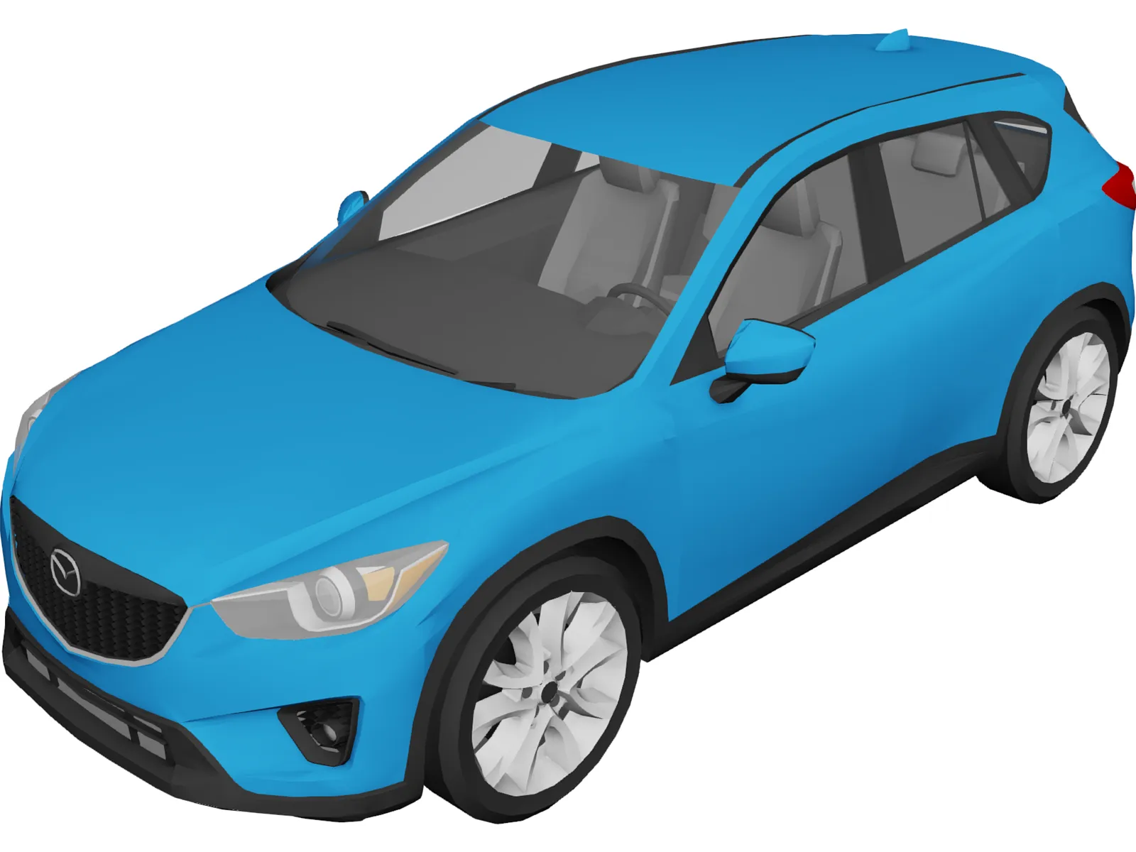 Mazda CX-5 (2013) 3D Model main preview