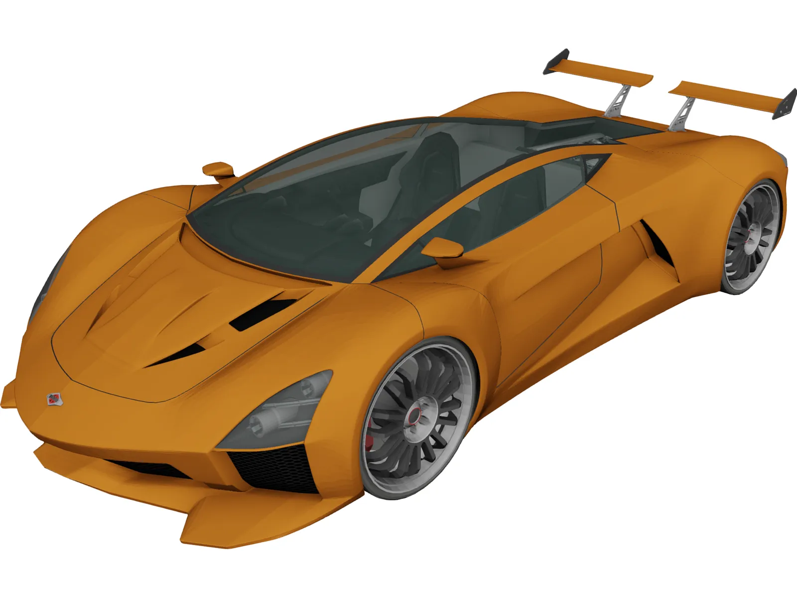 Vendetta GTR 800 3D Model main preview