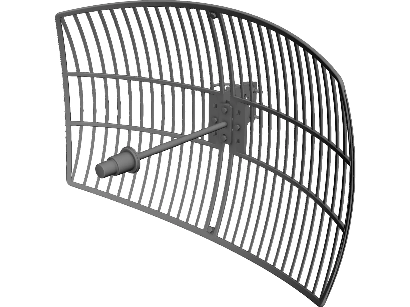 Antenna 3D Model main preview