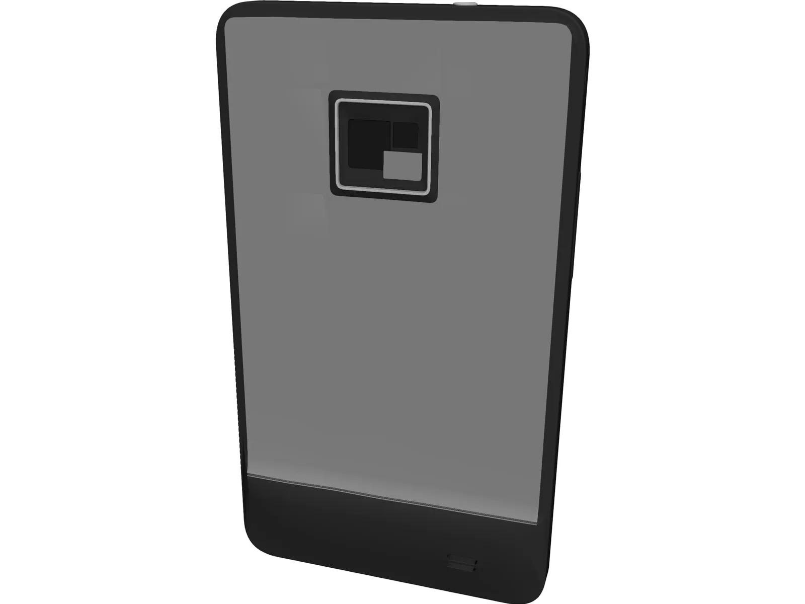 Samsung Galaxy S2 Phone 3D Model main preview