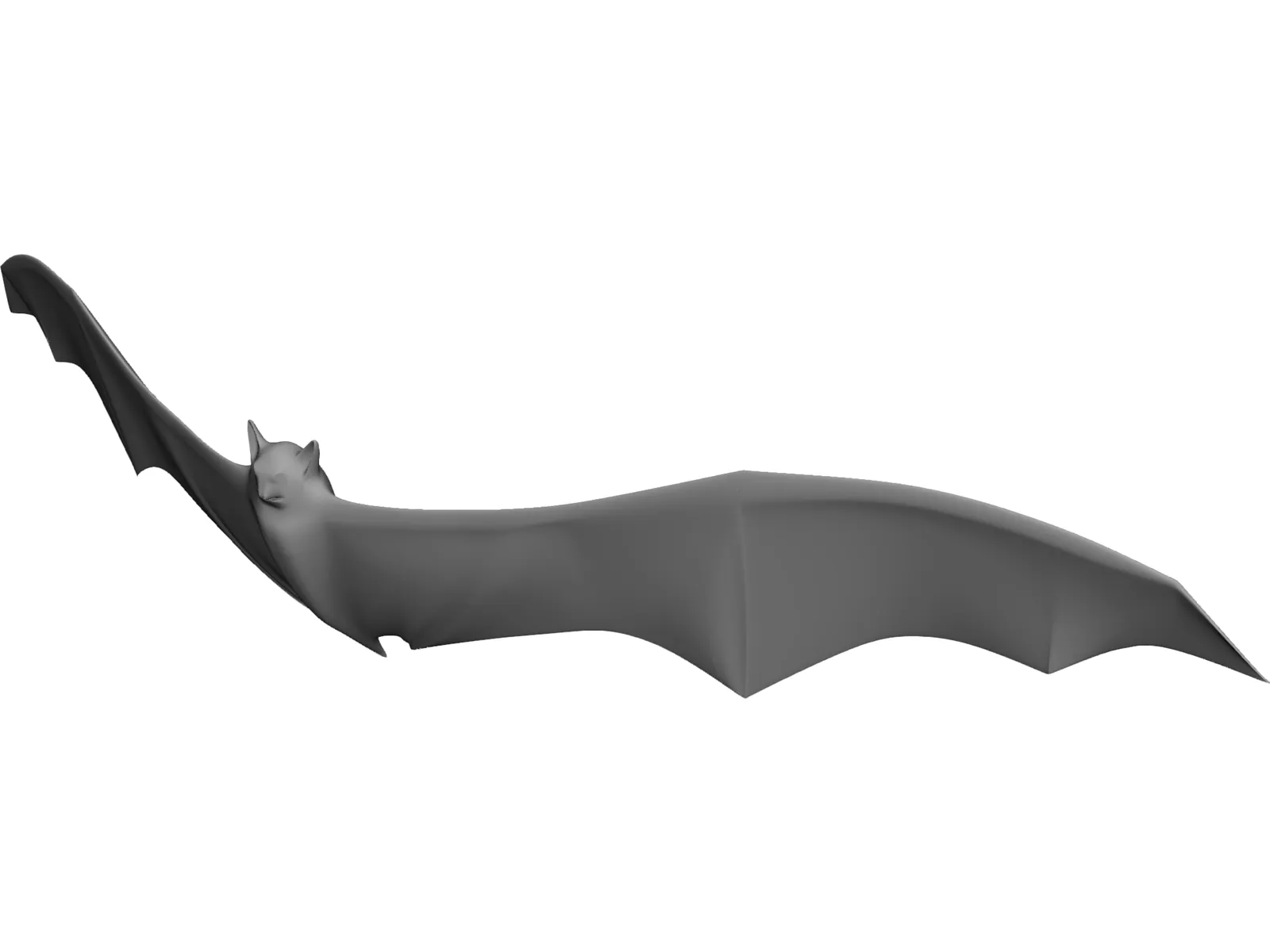 Bat 3D Model main preview