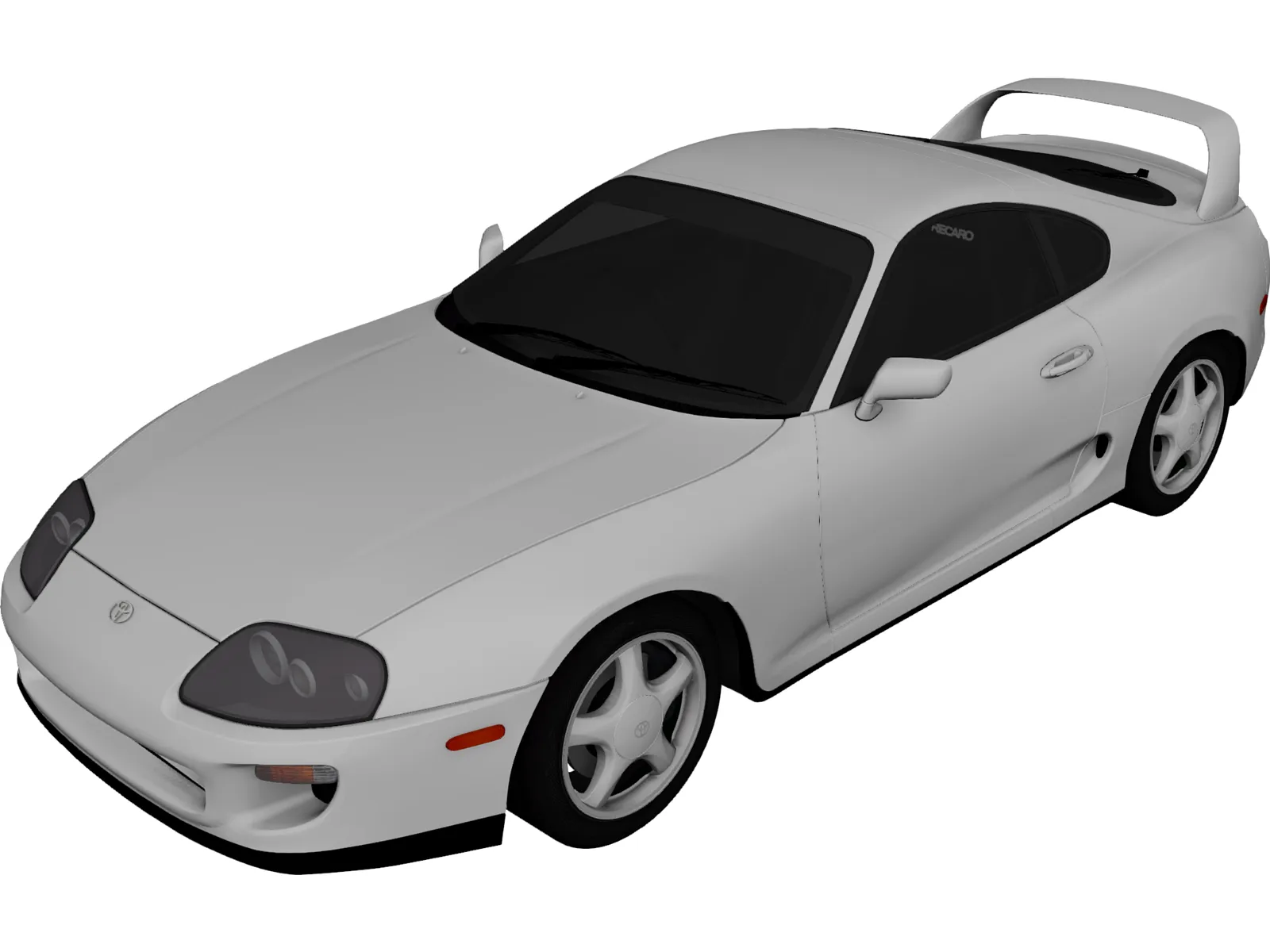 Toyota Supra RZ (1998) 3D Model main preview