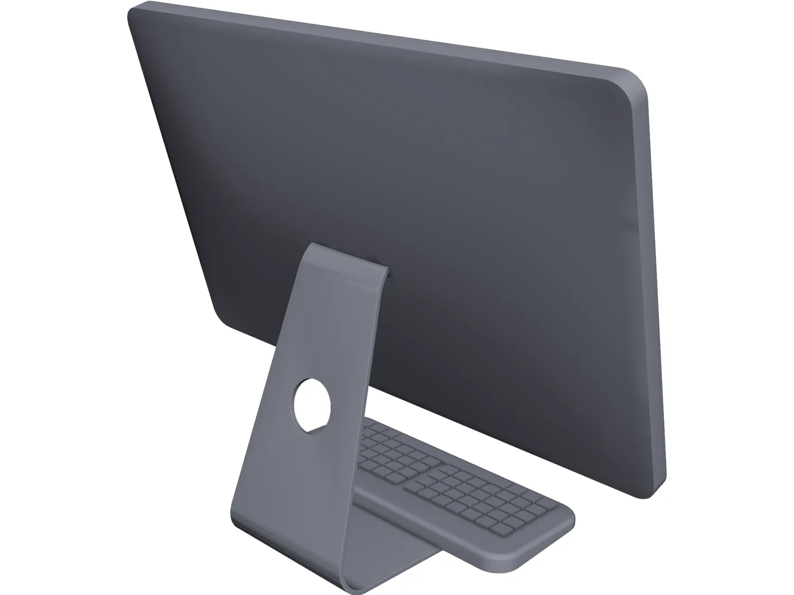 Apple iMac 3D Model main preview