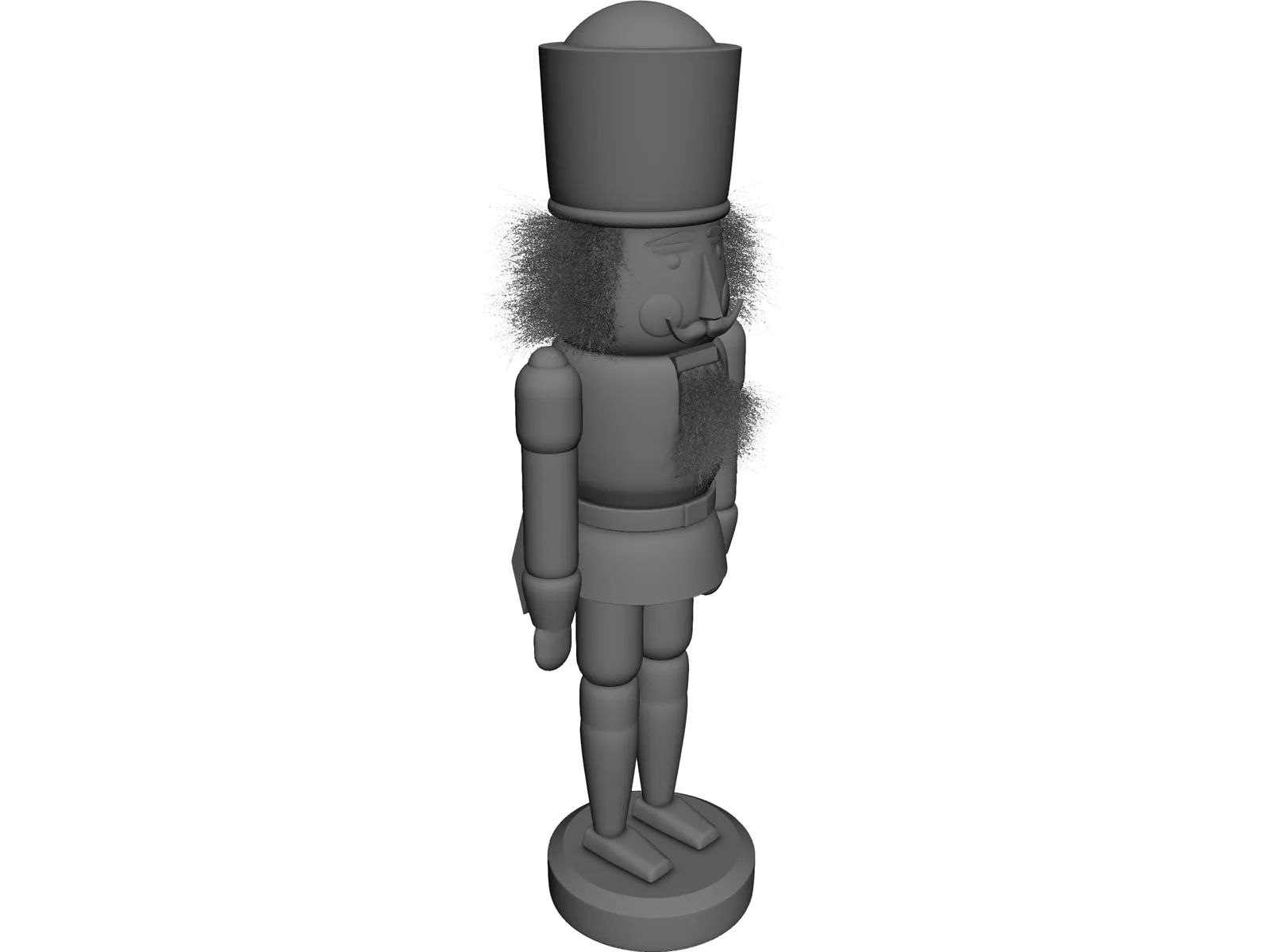 Nutcracker 3D Model main preview