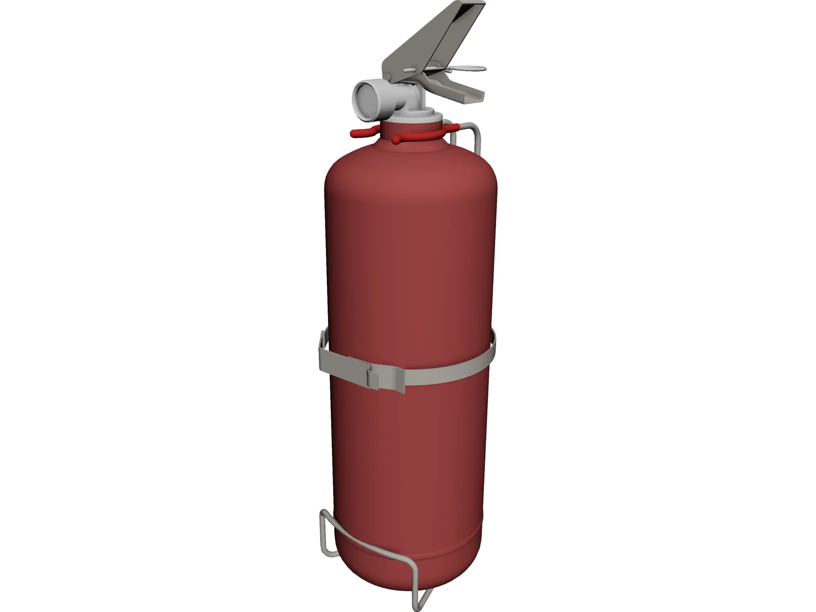 Fire Extinguisher 3D Model main preview
