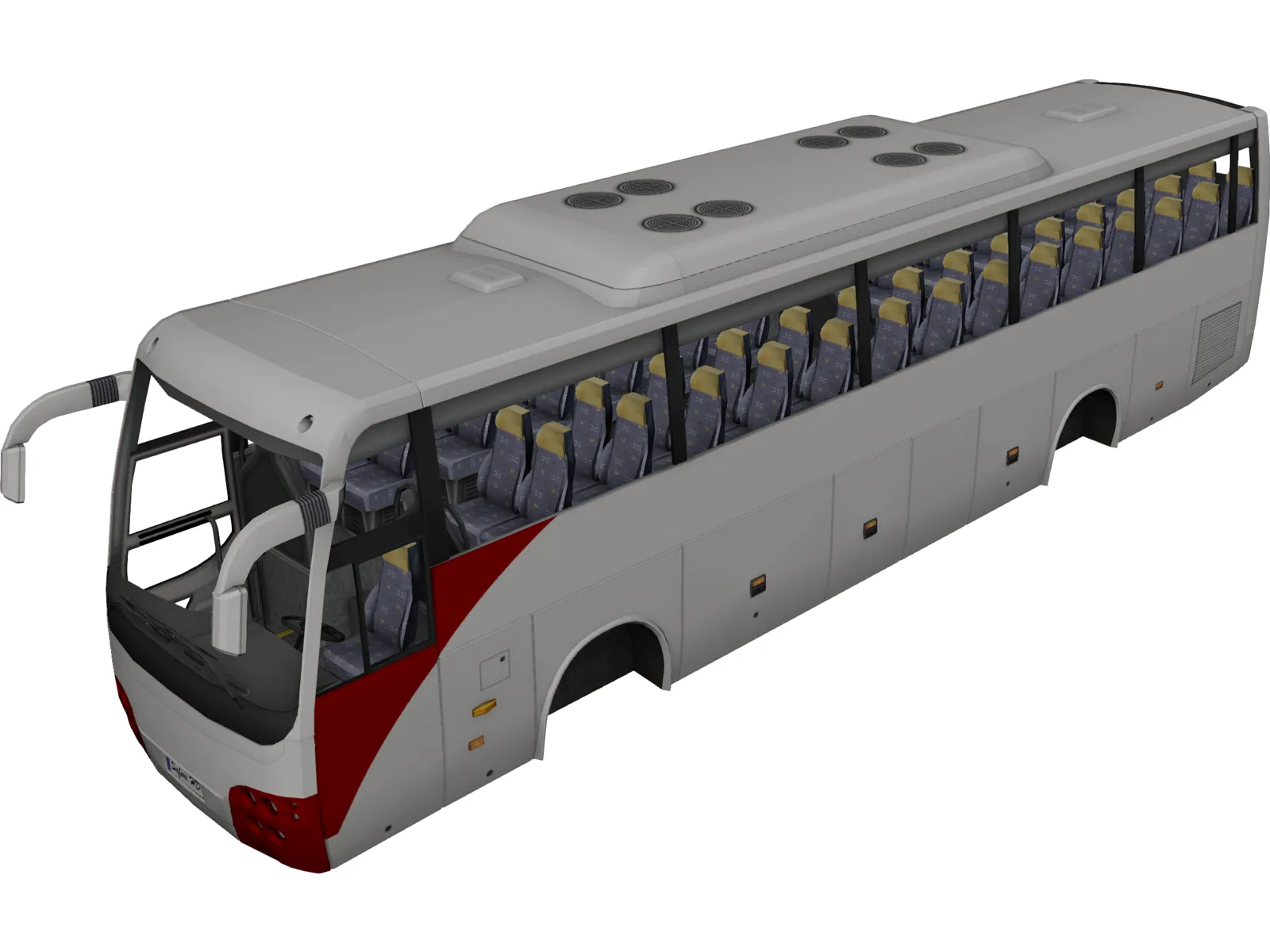 Temsa Safari 3D Model main preview