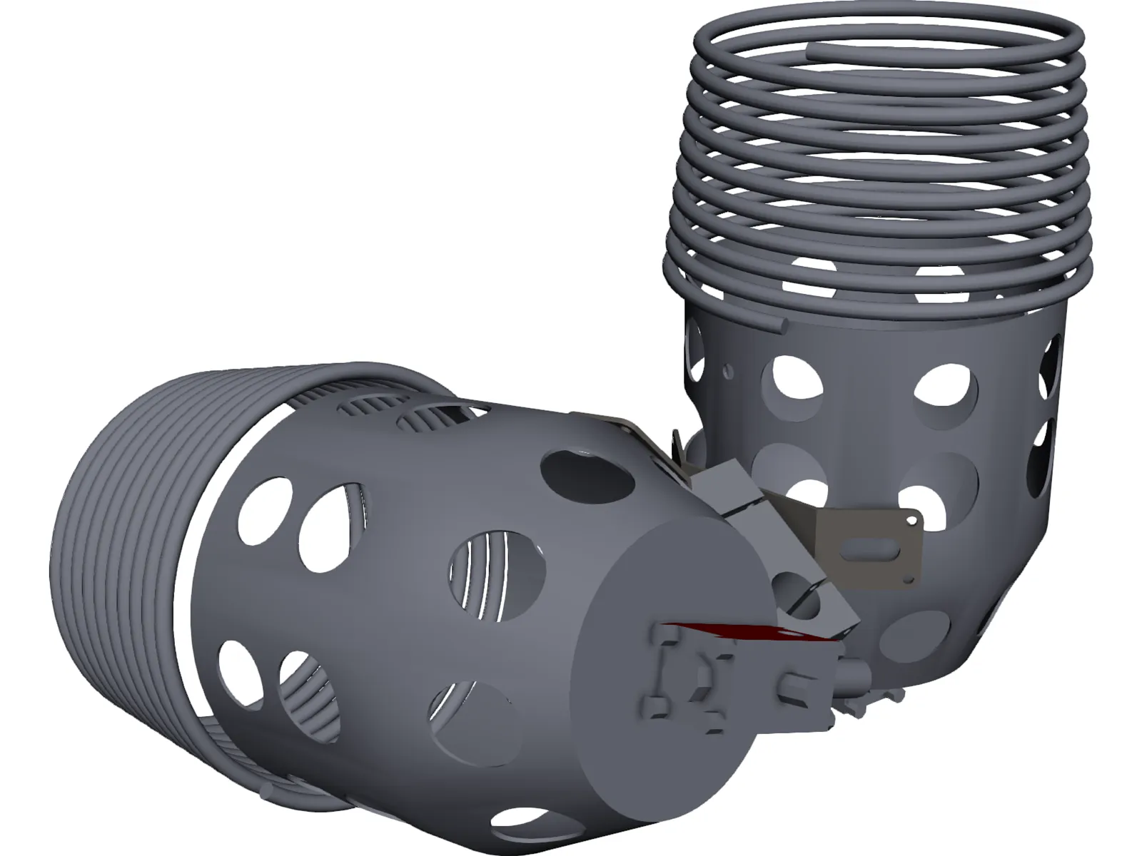 Bruleur 3D Model main preview