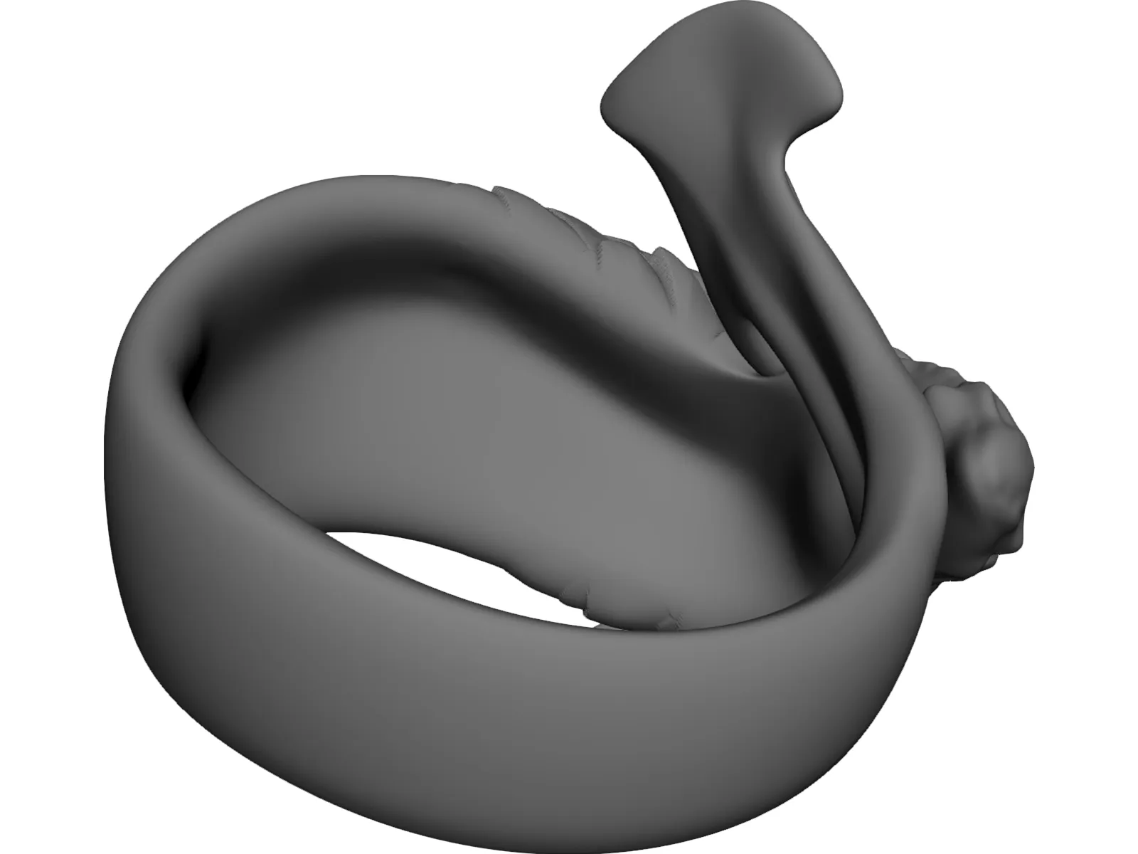 Dragon Ring by Jason Bakutis 3D Model main preview