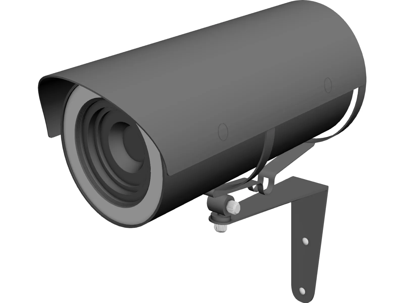telecamera 3D Model main preview