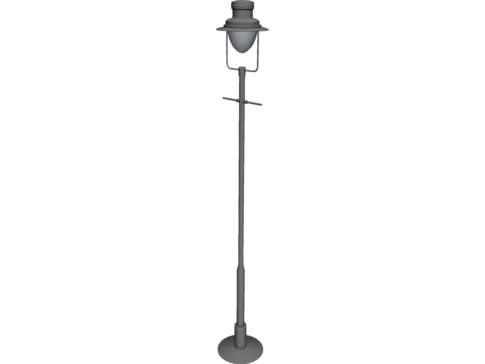 Street Lamp 3D Model main preview