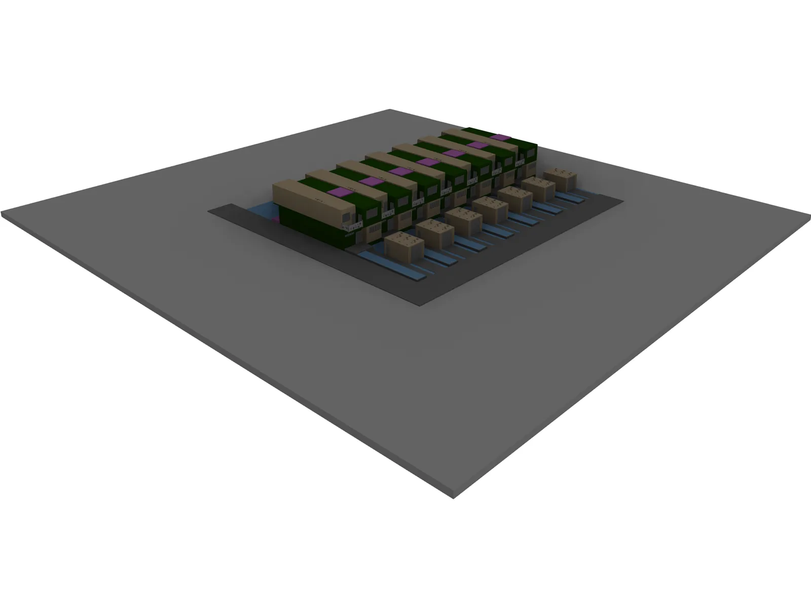 Cottage 3D Model main preview