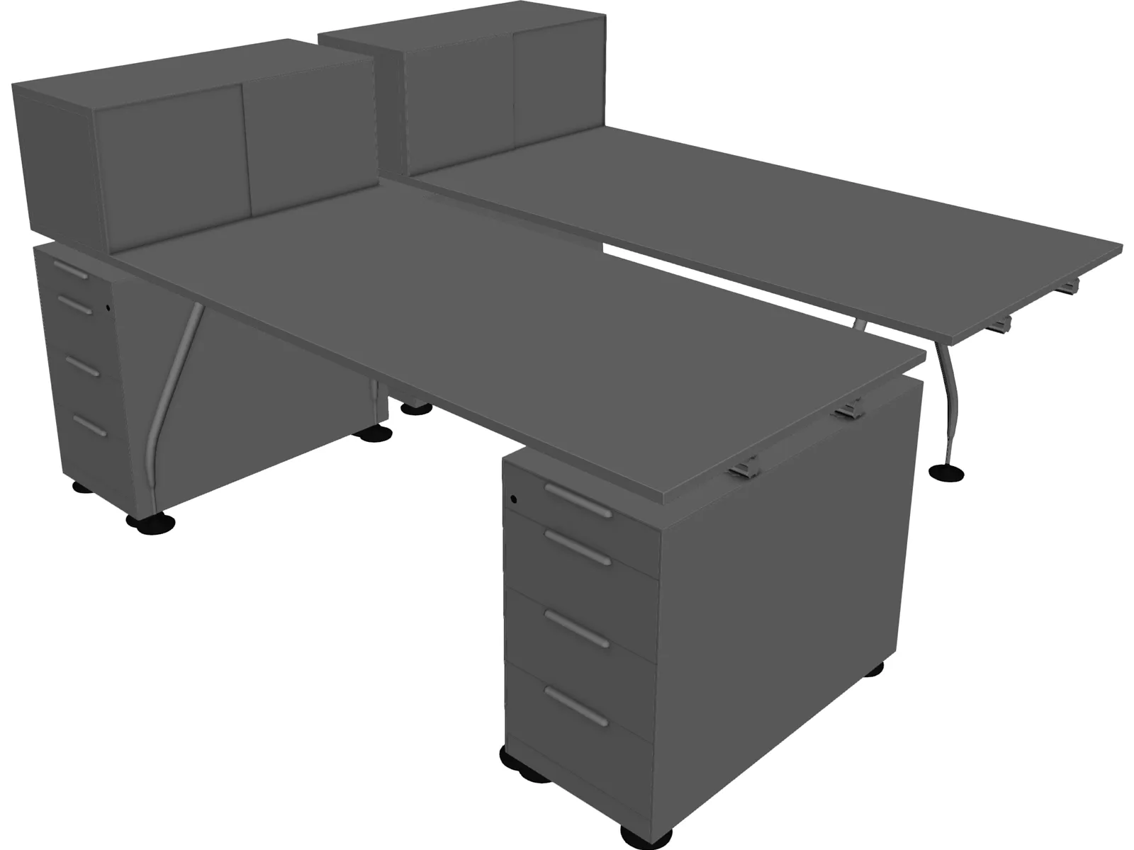 Ad Hoc System 3D Model main preview
