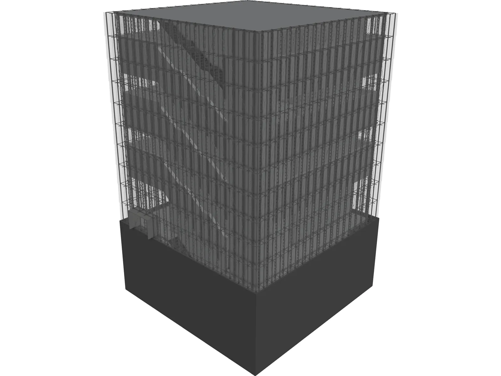 Kunsthaus Museum Peter Zumthor 3D Model main preview