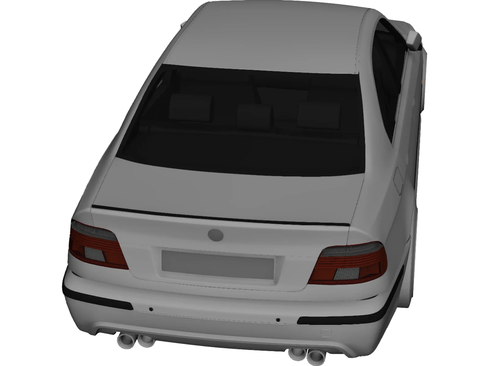 BMW M5 E39 AC Schnitzer (2000) 3D Model main preview