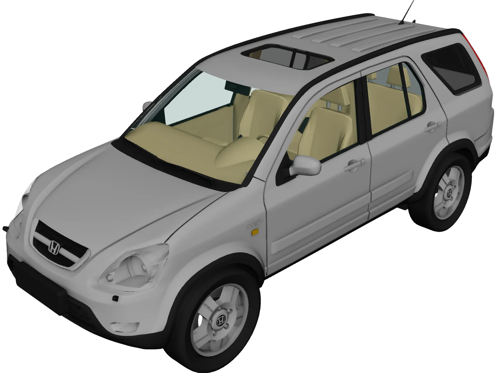 Honda CR-V 3D Model main preview