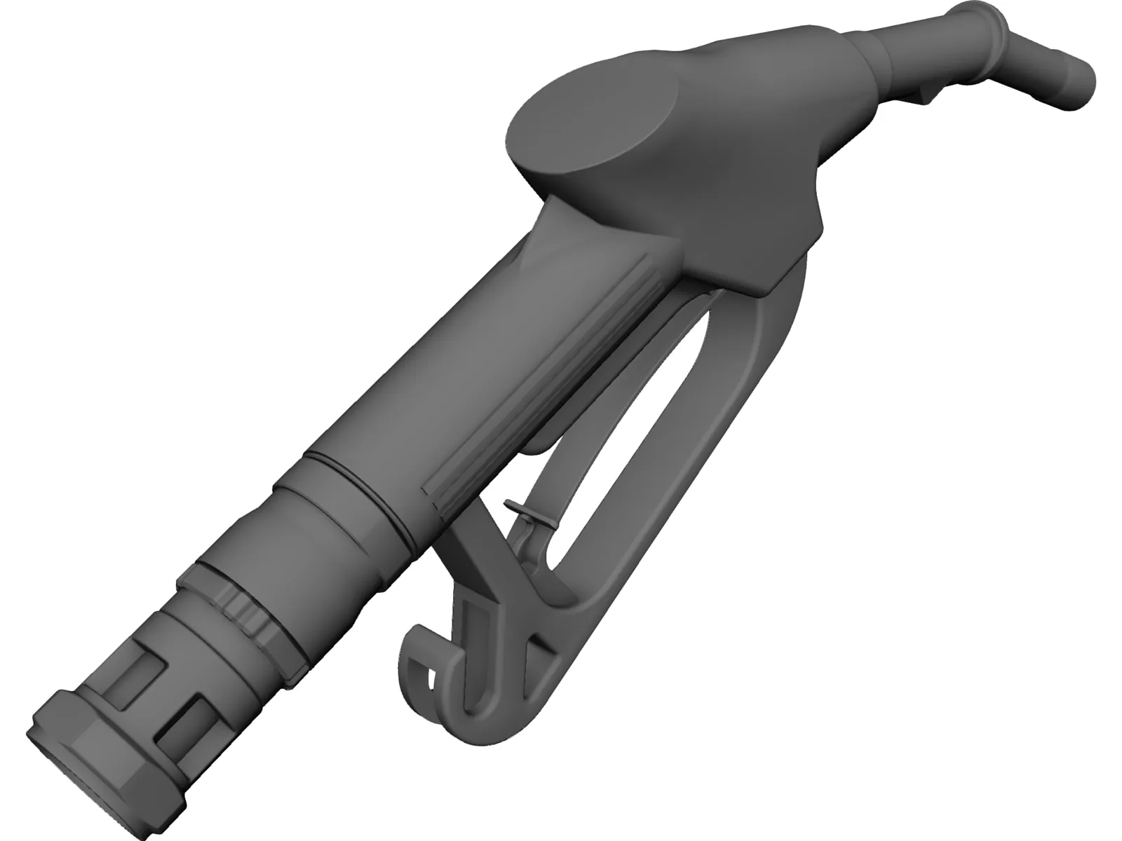 Refuelling Nozzle Gas 3D Model main preview