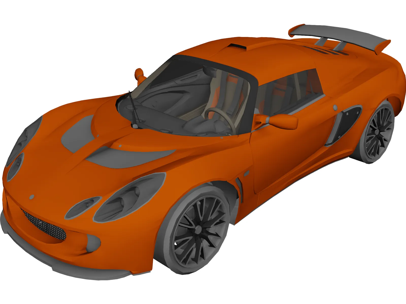 Lotus Exige 3D Model main preview