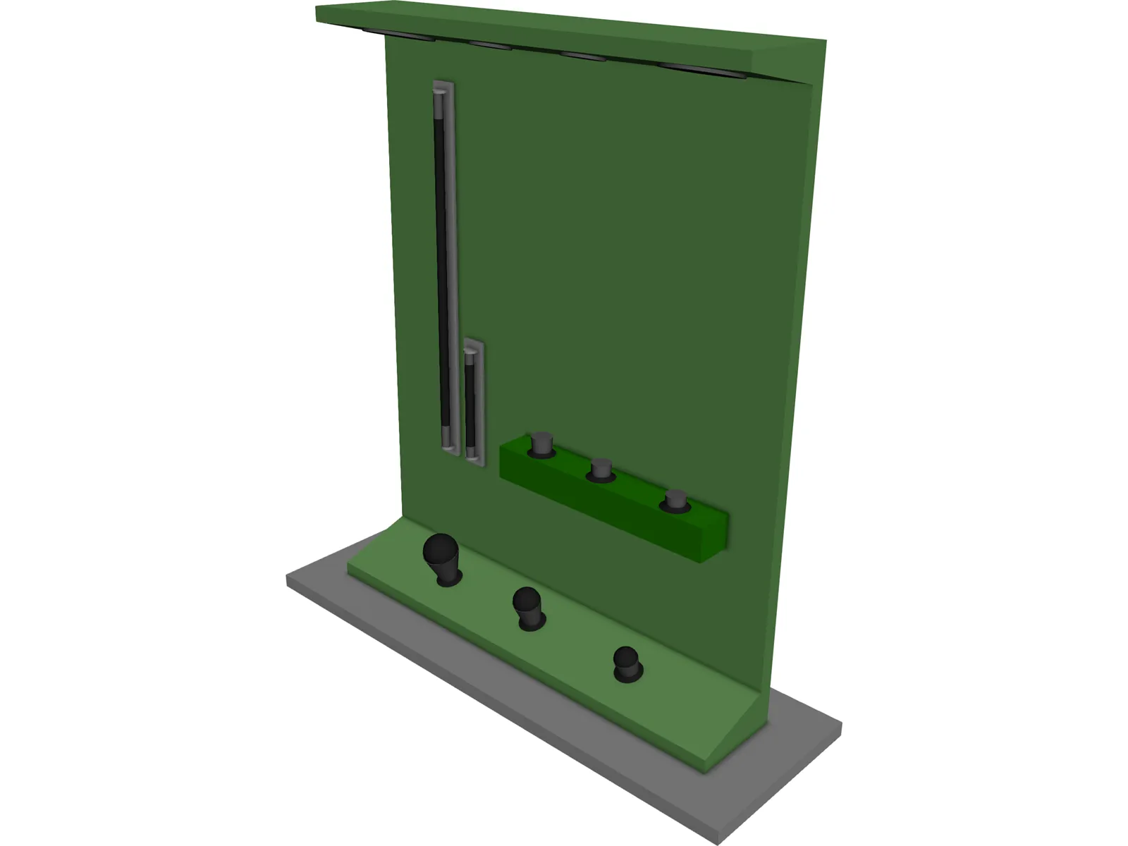 Lamp Display 3D Model main preview