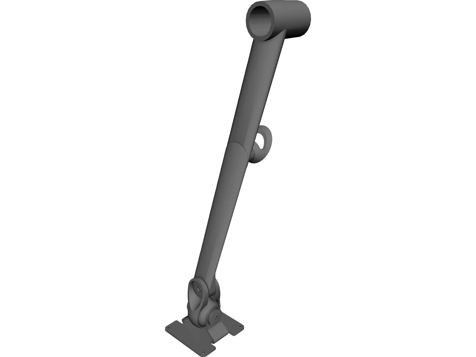 Zorro Monitor Arm 3D Model main preview