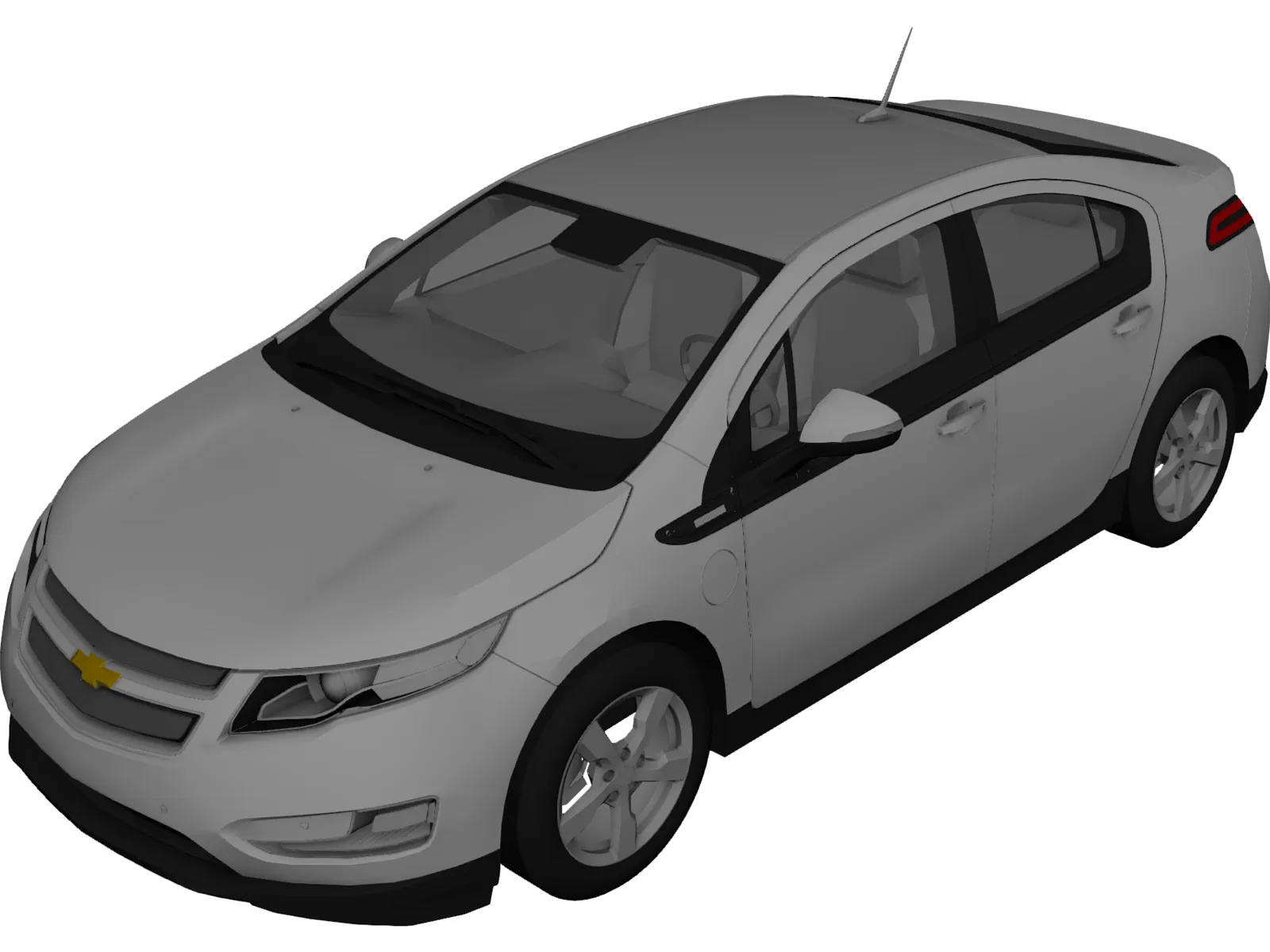 Chevrolet Volt 3D Model main preview