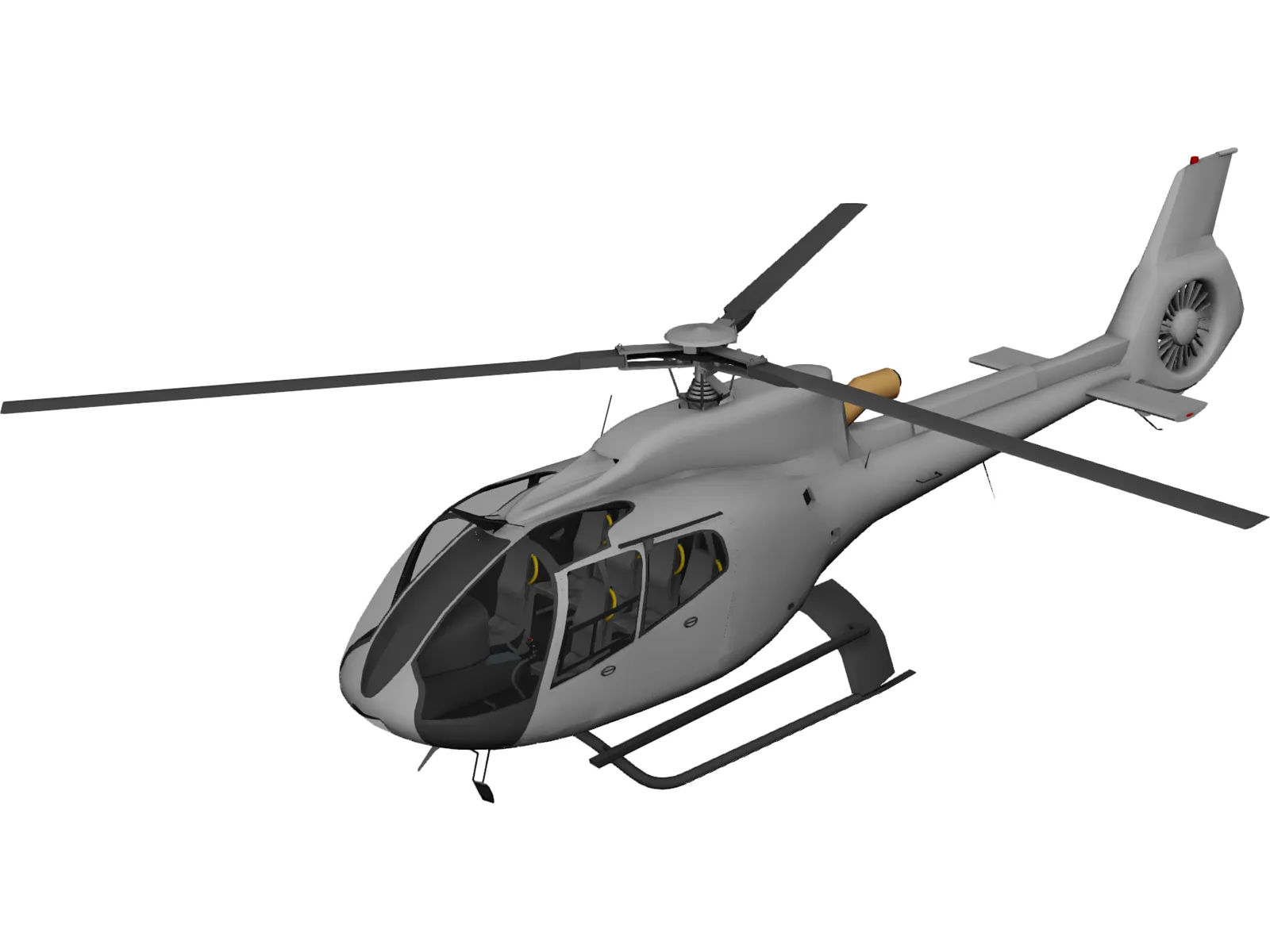 Eurocopter EC-130 3D Model main preview