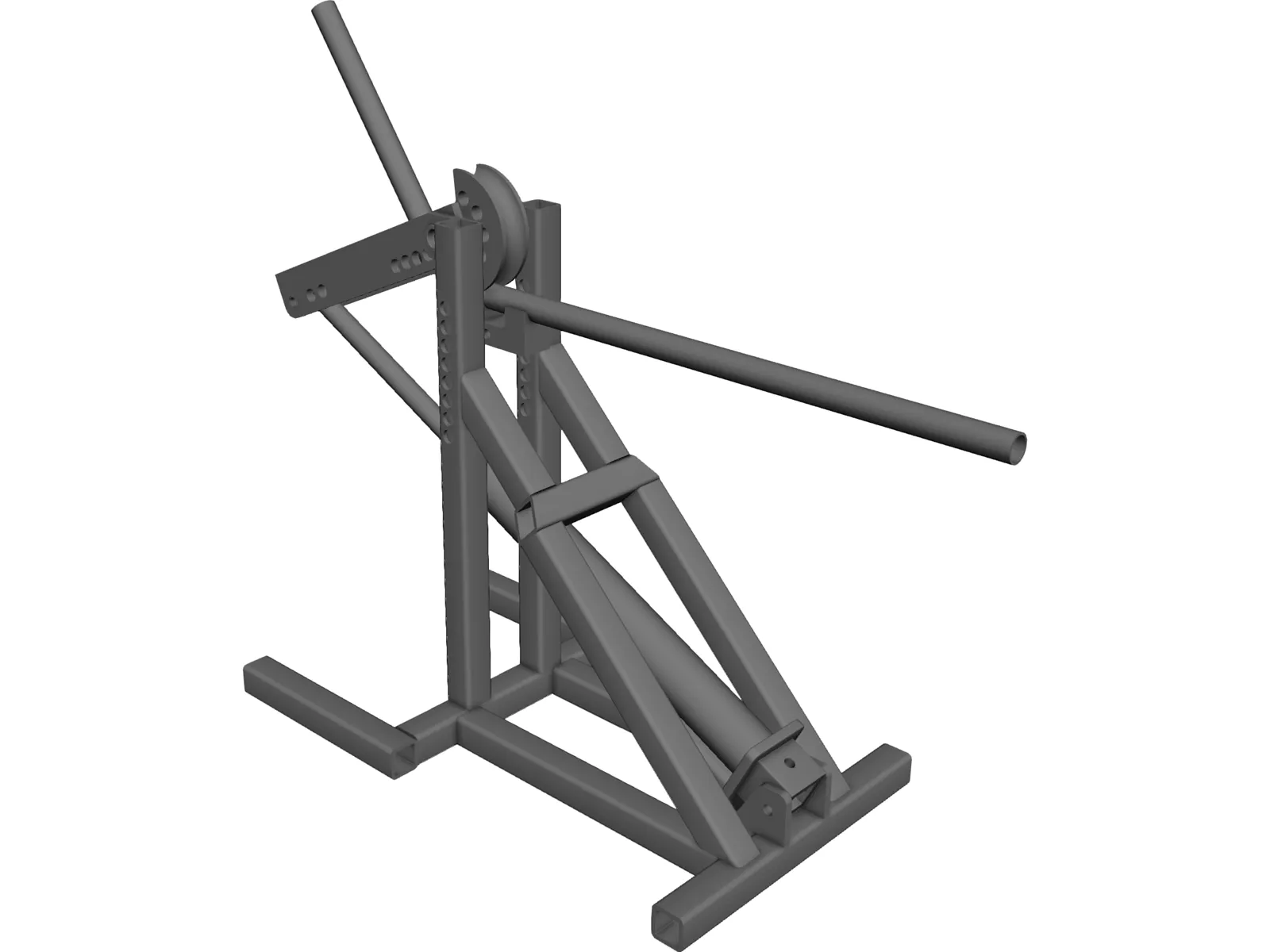 Pipe Bender 3D Model main preview