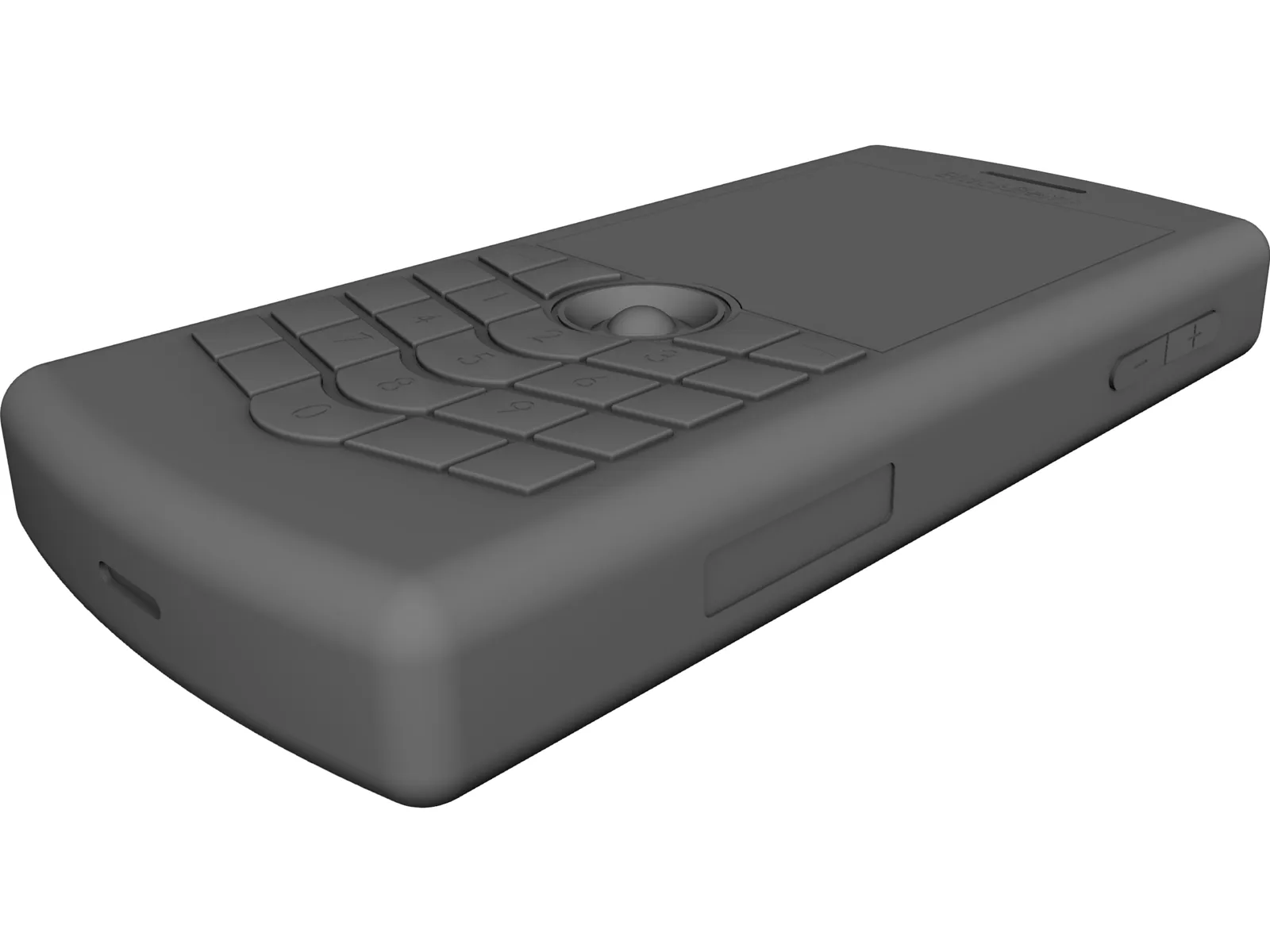 Blackberry Pearl 3D Model main preview