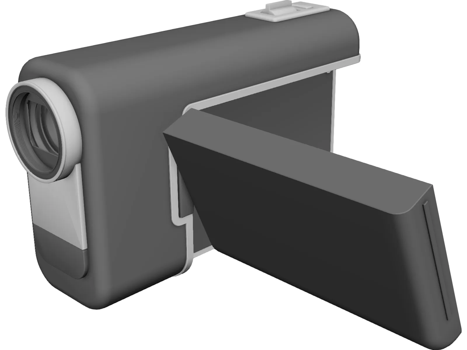 Compact Camcorder 3D Model main preview