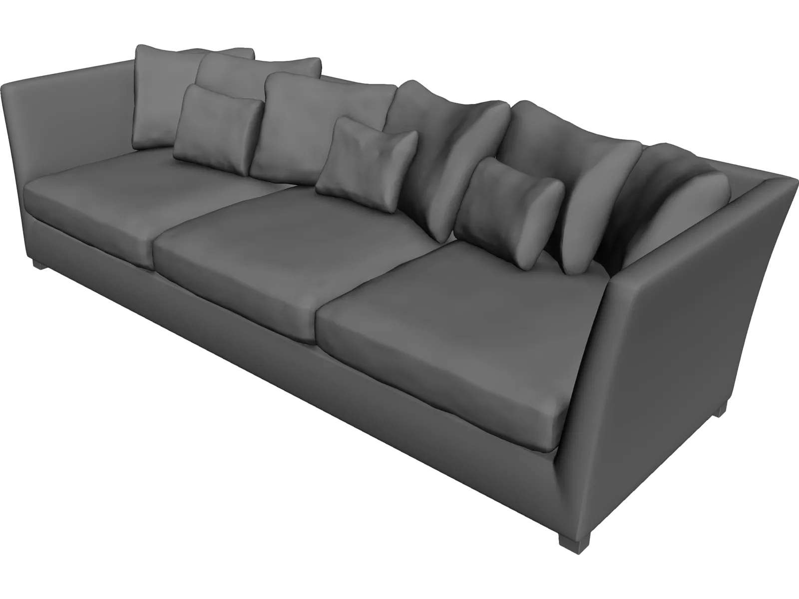 Couch 3D Model main preview