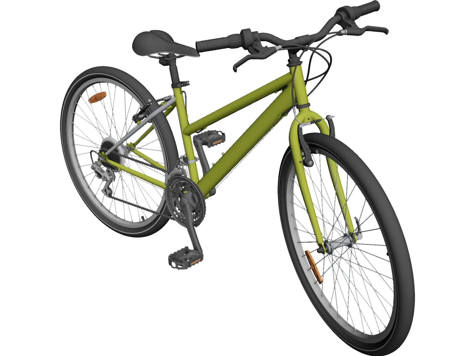 Bicycle 3D Model main preview