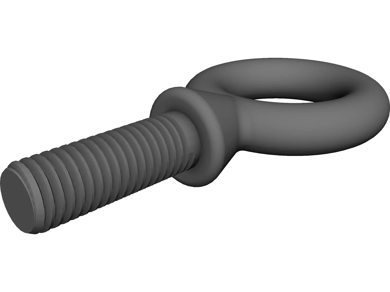 Eye Bolt 3D Model main preview