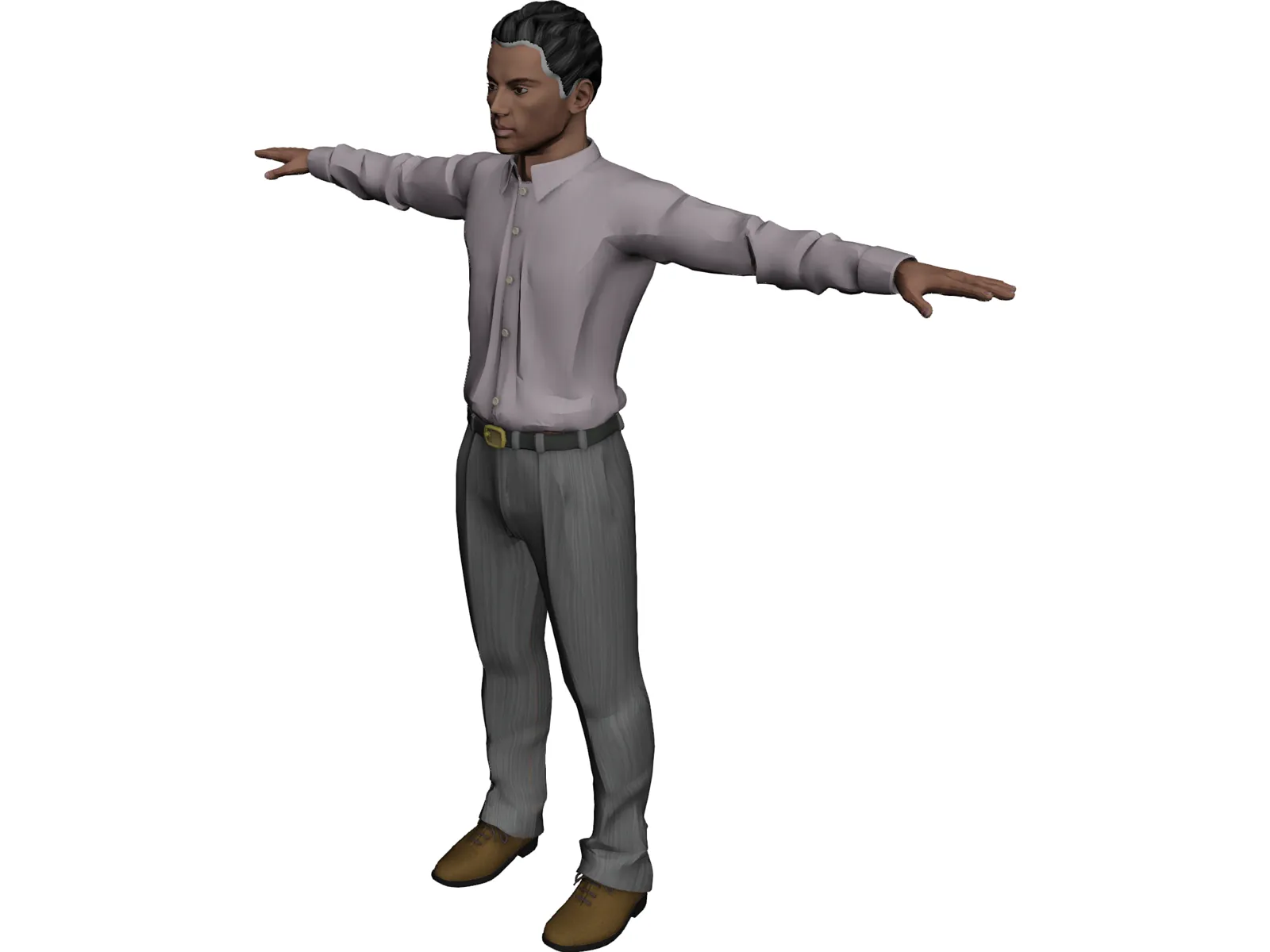 Business Man 3D Model main preview