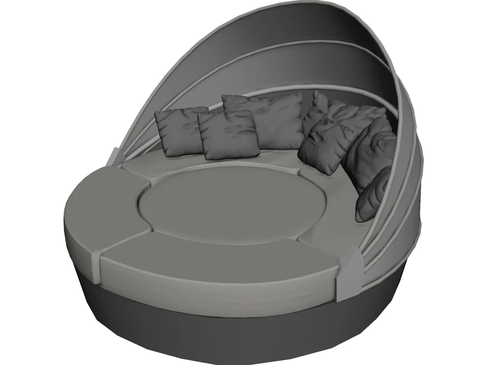 Arena Varaschin Sofa 3D Model main preview