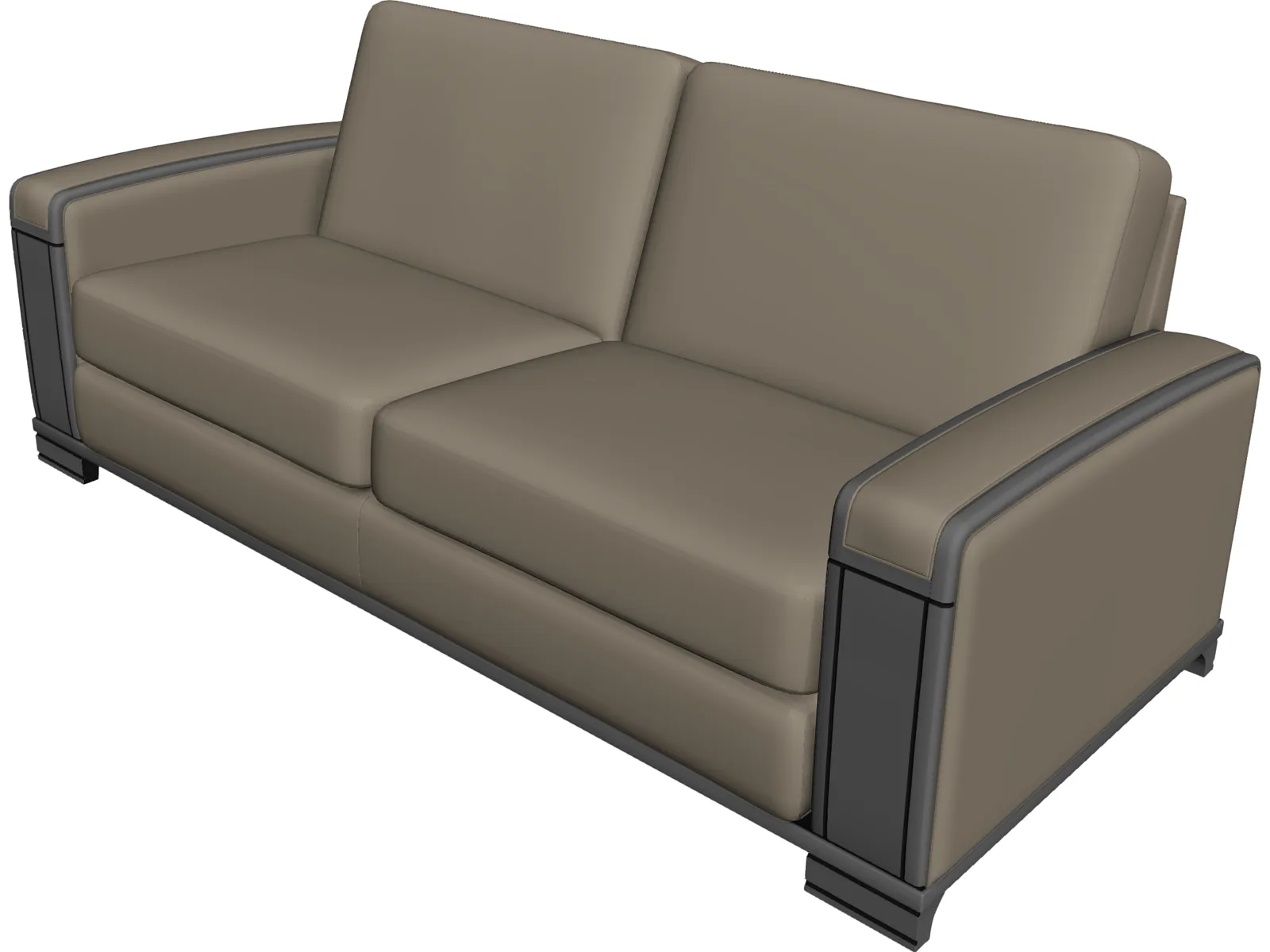 Ellesalotti Zenone Sofa 3D Model main preview