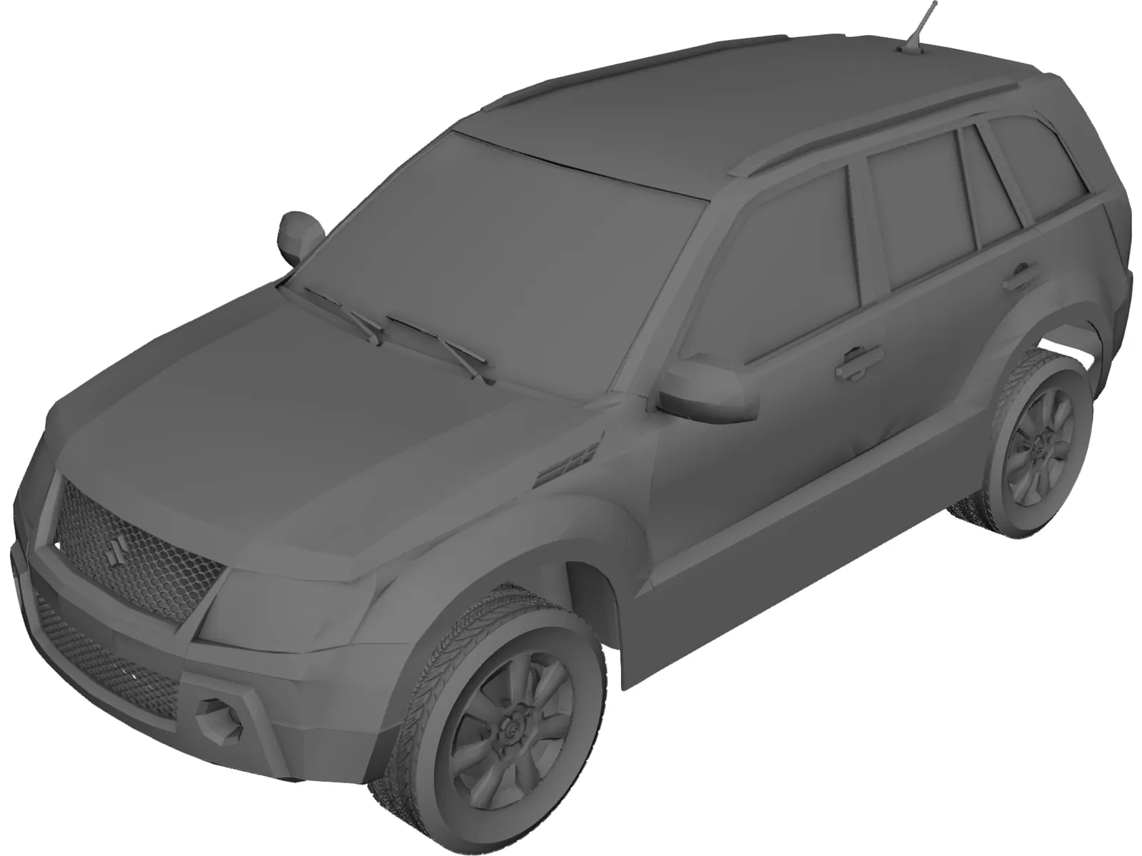 Suzuki Grand Vitara 3D Model main preview